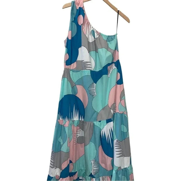 SWF One Shoulder Tiered Maxi Dress sz - Picture 11 of 16